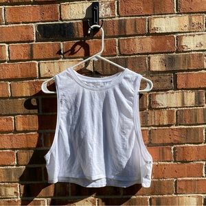 Lululemon cropped workout top